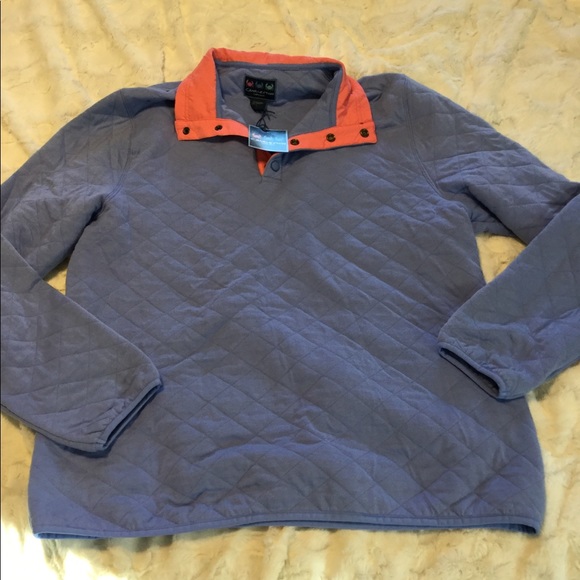 NWT Charleston Threads Large Quilted Pullover - Picture 3 of 8